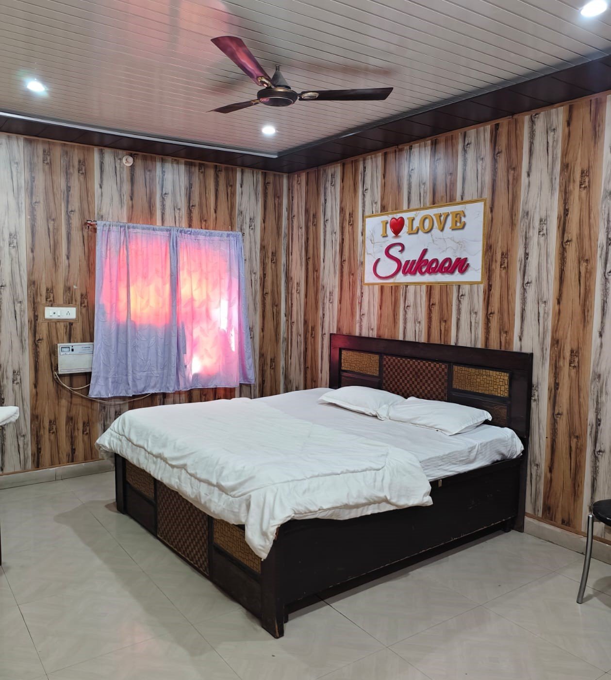 Deluxe AC Room at Sukoon Hotel
